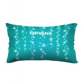 Подушка 3D антистресс с принтом Новогодняя Nirvana в Курске, наволочка — 100% полиэстер, наполнитель — вспененный полистирол | состоит из подушки и наволочки на молнии | 