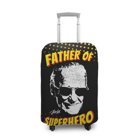 Чехол для чемодана 3D с принтом Stan Lee: Father of Superhero в Курске, 86% полиэфир, 14% спандекс | двустороннее нанесение принта, прорези для ручек и колес | avengers | father | hero | hulk | iron | lee | man | stan | stan lee | stanlee | superhero | thor | анти | герой | железный | комиксы | лии | мстители | отец | стен | стенли | стэн ли | супер | супергероев | тор | халк | человек