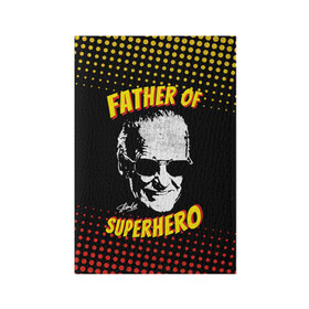 Обложка для паспорта матовая кожа с принтом Stan Lee: Father of Superhero в Курске, натуральная матовая кожа | размер 19,3 х 13,7 см; прозрачные пластиковые крепления | avengers | father | hero | hulk | iron | lee | man | stan | stan lee | stanlee | superhero | thor | анти | герой | железный | комиксы | лии | мстители | отец | стен | стенли | стэн ли | супер | супергероев | тор | халк | человек