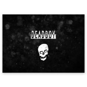 Поздравительная открытка с принтом BONES DEADBOY / SESH в Курске, 100% бумага | плотность бумаги 280 г/м2, матовая, на обратной стороне линовка и место для марки
 | bones | boy | dead | deadboy | elmo | hdmi | hip | hop | kennedy | metal | rap | rapper | scream | sesh | seshollowaterboyz | skull | team | кеннеди | кости | костя | метал | рэп | рэпер | сеш | скрим | сэш | хип | хоп | череп | элмо