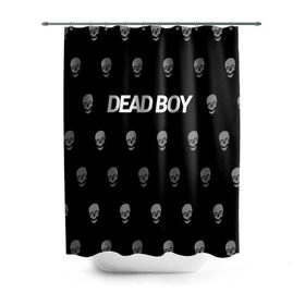 Штора 3D для ванной с принтом Bones Deadboy в Курске, 100% полиэстер | плотность материала — 100 г/м2. Стандартный размер — 146 см х 180 см. По верхнему краю — пластиковые люверсы для креплений. В комплекте 10 пластиковых колец | bones | boy | dead | deadboy | elmo | hdmi | hip | hop | kennedy | metal | rap | rapper | scream | sesh | seshollowaterboyz | skull | team | кеннеди | кости | костя | метал | рэп | рэпер | сеш | скрим | сэш | хип | хоп | череп | элмо