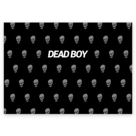 Поздравительная открытка с принтом Bones Deadboy в Курске, 100% бумага | плотность бумаги 280 г/м2, матовая, на обратной стороне линовка и место для марки
 | Тематика изображения на принте: bones | boy | dead | deadboy | elmo | hdmi | hip | hop | kennedy | metal | rap | rapper | scream | sesh | seshollowaterboyz | skull | team | кеннеди | кости | костя | метал | рэп | рэпер | сеш | скрим | сэш | хип | хоп | череп | элмо