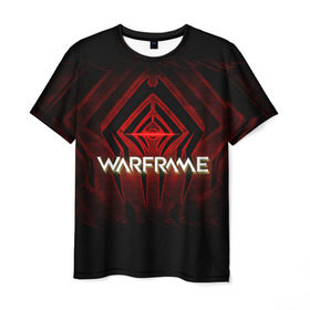 Мужская футболка 3D с принтом Warframe #1 в Курске, 100% полиэфир | прямой крой, круглый вырез горловины, длина до линии бедер | Тематика изображения на принте: prime | warframe | варфрейм | прайм | сталкер.