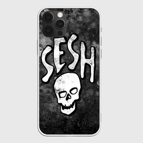 Чехол для iPhone 12 Pro с принтом SESH Team (Bones) в Курске, силикон | область печати: задняя сторона чехла, без боковых панелей | Тематика изображения на принте: bones | boy | dead | deadboy | elmo | hdmi | hip | hop | kennedy | metal | rap | rapper | scream | sesh | seshollowaterboyz | skull | team | кеннеди | кости | костя | метал | рэп | рэпер | сеш | скрим | сэш | хип | хоп | череп | элмо