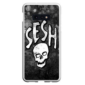 Чехол для Samsung S10E с принтом SESH Team (Bones) в Курске, Силикон | Область печати: задняя сторона чехла, без боковых панелей | Тематика изображения на принте: bones | boy | dead | deadboy | elmo | hdmi | hip | hop | kennedy | metal | rap | rapper | scream | sesh | seshollowaterboyz | skull | team | кеннеди | кости | костя | метал | рэп | рэпер | сеш | скрим | сэш | хип | хоп | череп | элмо