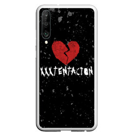 Чехол для Honor P30 с принтом XXXTentacion Red Broken Heart в Курске, Силикон | Область печати: задняя сторона чехла, без боковых панелей | broken | dead | heart | king | legend | music | rap | rapper | red | revenge | rip | xtentation | xxtennation | xxx | xxxtentacion | красное | мертв | музыка | память | разбитое | репер | рип | рэп | сердце | тентасьон | умер