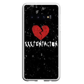 Чехол для Samsung Galaxy S10 с принтом XXXTentacion Red Broken Heart в Курске, Силикон | Область печати: задняя сторона чехла, без боковых панелей | broken | dead | heart | king | legend | music | rap | rapper | red | revenge | rip | xtentation | xxtennation | xxx | xxxtentacion | красное | мертв | музыка | память | разбитое | репер | рип | рэп | сердце | тентасьон | умер