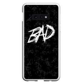 Чехол для Samsung S10E с принтом XXXTentacion - BAD в Курске, Силикон | Область печати: задняя сторона чехла, без боковых панелей | bad | broken | dead | heart | king | music | rap | rapper | red | revenge | rip | xtentation | xxtennation | xxx | xxxtentacion | красное | мертв | музыка | память | разбитое | репер | рип | рэп | сердце | тентасьон | умер