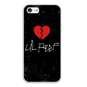 Чехол для iPhone 5/5S матовый с принтом Lil Peep Broken Heart в Курске, Силикон | Область печати: задняя сторона чехла, без боковых панелей | Тематика изображения на принте: broken | dead | heart | lil | lil peep | lilpeep | music | peep | pump | rap | rapper | red | rip | густав | красное | лил | лил пип | лилпип | мертв | память | пип | разбитое | рип | рэп | рэпер | сердечко | сердце | умер | эмо