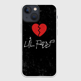 Чехол для iPhone 13 mini с принтом Lil Peep Broken Heart в Курске,  |  | broken | dead | heart | lil | lil peep | lilpeep | music | peep | pump | rap | rapper | red | rip | густав | красное | лил | лил пип | лилпип | мертв | память | пип | разбитое | рип | рэп | рэпер | сердечко | сердце | умер | эмо