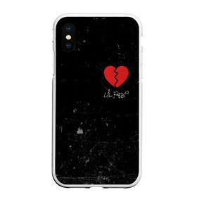 Чехол для iPhone XS Max матовый с принтом Lil Peep Broken Heart в Курске, Силикон | Область печати: задняя сторона чехла, без боковых панелей | broken | dead | heart | lil | lil peep | lilpeep | music | peep | pump | rap | rapper | red | rip | густав | красное | лил | лил пип | лилпип | мертв | память | пип | разбитое | рип | рэп | рэпер | сердечко | сердце | умер | эмо