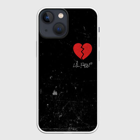 Чехол для iPhone 13 mini с принтом Lil Peep Broken Heart в Курске,  |  | broken | dead | heart | lil | lil peep | lilpeep | music | peep | pump | rap | rapper | red | rip | густав | красное | лил | лил пип | лилпип | мертв | память | пип | разбитое | рип | рэп | рэпер | сердечко | сердце | умер | эмо
