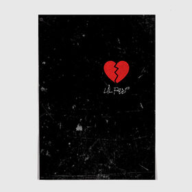 Постер с принтом Lil Peep Broken Heart в Курске, 100% бумага
 | бумага, плотность 150 мг. Матовая, но за счет высокого коэффициента гладкости имеет небольшой блеск и дает на свету блики, но в отличии от глянцевой бумаги не покрыта лаком | broken | dead | heart | lil | lil peep | lilpeep | music | peep | pump | rap | rapper | red | rip | густав | красное | лил | лил пип | лилпип | мертв | память | пип | разбитое | рип | рэп | рэпер | сердечко | сердце | умер | эмо