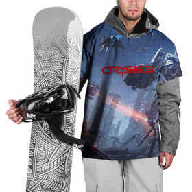 Накидка на куртку 3D с принтом CRYSIS 3 в Курске, 100% полиэстер |  | active camouflage | crysis | crytek | nanosuit | power armor | warface | оружие | отряд | солдаты | шлем