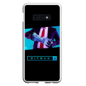 Чехол для Samsung S10E с принтом HITMAN 2 cо Статуей в Курске, Силикон | Область печати: задняя сторона чехла, без боковых панелей | action | agent | agent 47 | game | games | hit | hitman | hitman 2 | hitmen | killer | man | stealth | агент | агент 47 | игра | игры | статуя | стелс | хитман | хитмен | хитмэн | экшн