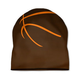Шапка 3D с принтом Баскетболист в Курске, 100% полиэстер | универсальный размер, печать по всей поверхности изделия | баскетбол | баскетболист | мяч баскетбольный