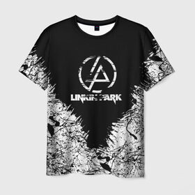 Мужская футболка 3D с принтом Linkin Park #1 в Курске, 100% полиэфир | прямой крой, круглый вырез горловины, длина до линии бедер | linkin park | linkin park in the end | linkin park numb | linkin park remix. | linkin parks | линкин парк