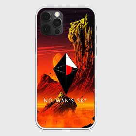 Чехол для iPhone 12 Pro Max с принтом NO MANS SKY в Курске, Силикон |  | game | hill | hills | mounatin | mounatins | nms | no mans sky | planet | rock | rocks | sky | snow | space | winter | игры | планеты