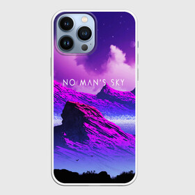 Чехол для iPhone 13 Pro Max с принтом No Mans Sky в Курске,  |  | game | hill | hills | mounatin | mounatins | nms | no mans sky | planet | rock | rocks | sky | snow | space | winter | игры | планеты