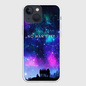 Чехол для iPhone 13 mini с принтом No Mans SKY в Курске,  |  | game | hill | hills | mounatin | mounatins | nms | no mans sky | planet | rock | rocks | sky | snow | space | winter | игры | планеты