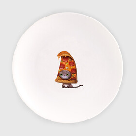 Тарелка с принтом Котенок - пицца в Курске, фарфор | диаметр - 210 мм
диаметр для нанесения принта - 120 мм | Тематика изображения на принте: арт | грибы | колбаса | котенок | кусок | пицца | рисунок | тесто