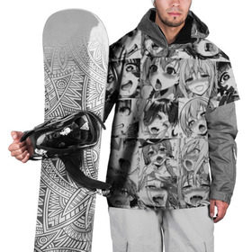 Накидка на куртку 3D с принтом Ахегао в Курске, 100% полиэстер |  | Тематика изображения на принте: ahegao | аниме | ахегао | мульт | мультфильм | сенпай | сэмпай