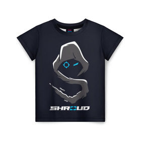 Детская футболка 3D с принтом Стример Shroud в Курске, 100% гипоаллергенный полиэфир | прямой крой, круглый вырез горловины, длина до линии бедер, чуть спущенное плечо, ткань немного тянется | michael «shroud» grzesiek | pubg | twitch | блогер | стример | шрауд