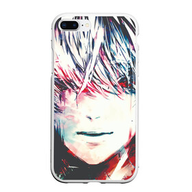 Чехол для iPhone 7Plus/8 Plus матовый с принтом Kaneki Ken Tokyo Ghoul в Курске, Силикон | Область печати: задняя сторона чехла, без боковых панелей | Тематика изображения на принте: centipede | dragon | eyepatch | ken kaneki | one eyed king | the black reaper | tokyo ghoul | tokyo kushu | toukyou ghoul | toukyou kushu | кэн канэки | токийский гуль | токийский монстр