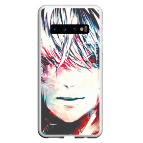 Чехол для Samsung Galaxy S10 с принтом Kaneki Ken Tokyo Ghoul в Курске, Силикон | Область печати: задняя сторона чехла, без боковых панелей | Тематика изображения на принте: centipede | dragon | eyepatch | ken kaneki | one eyed king | the black reaper | tokyo ghoul | tokyo kushu | toukyou ghoul | toukyou kushu | кэн канэки | токийский гуль | токийский монстр