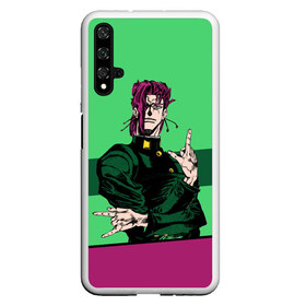 Чехол для Honor 20 с принтом Jojo Kakyoin в Курске, Силикон | Область печати: задняя сторона чехла, без боковых панелей | adventure | anime | bizzare | jo jo | jojo | logo | manga | аниме | араки | ахегао | джо | джо джо | джоджо | жижа | жожа | жожо | йойо | лого | манга | мульт | мультфильм | отаку | сериал | символ | хирохико | юри | яой