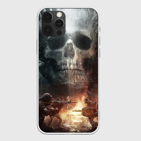 Чехол для iPhone 12 Pro Max с принтом Battlefield Череп в Курске, Силикон |  | battlefield | ак 47 | батла | баттл | война | огонь | омон | оружие | перестрелка | стрелялка | череп