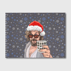 Альбом для рисования с принтом Лебовски Санта в Курске, 100% бумага
 | матовая бумага, плотность 200 мг. | balls | big lebowski | bowling | film | happy christmas | movie | santa claus | skittles | большой лебовски | боулинг | дед мороз | кегли | кино | колпак | красная шапка | новый год | праздник | рождество | с новым годом | санта клаус