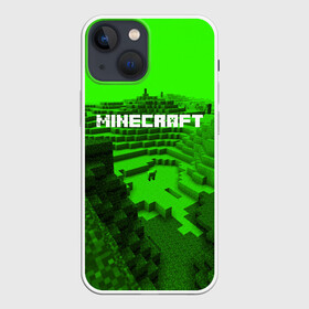Чехол для iPhone 13 mini с принтом Minecraft в Курске,  |  | Тематика изображения на принте: blade | blocks | creeper | cubes | game | ken | minecraft | mobs | sword | игры | крипер | майн крафт | майнкрафт | моб