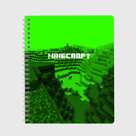 Тетрадь с принтом Minecraft в Курске, 100% бумага | 48 листов, плотность листов — 60 г/м2, плотность картонной обложки — 250 г/м2. Листы скреплены сбоку удобной пружинной спиралью. Уголки страниц и обложки скругленные. Цвет линий — светло-серый
 | blade | blocks | creeper | cubes | game | ken | minecraft | mobs | sword | игры | крипер | майн крафт | майнкрафт | моб