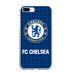 Чехол для iPhone 7Plus/8 Plus матовый с принтом РЮКЗАК CHELSEA в Курске, Силикон | Область печати: задняя сторона чехла, без боковых панелей | chelsea | fc | football | football club | sport | спорт | спортивные | униформа | фирменные цвета | фк | футбол | футбольный клуб | челси