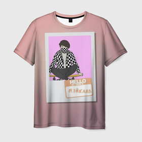 Мужская футболка 3D с принтом Френдзона Мэйклав в Курске, 100% полиэфир | прямой крой, круглый вырез горловины, длина до линии бедер | бойчик | группа | музыка | мультяшка | мэйклав | песни | подростки | поп панк | френдзона