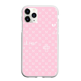 Чехол для iPhone 11 Pro матовый с принтом Lil Peep pink pattern в Курске, Силикон |  | benz truck | girls | gustav ahr | heart | hip hop | lil | lil peep | look at the sky tonight | love | peep | rap | rose | лил | лилпип | паттерн | пип | рэп | хип хоп | эмо | эмо реп