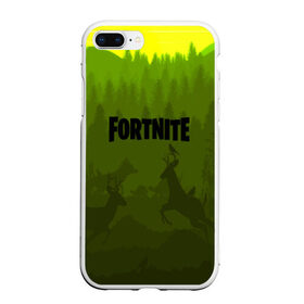 Чехол для iPhone 7Plus/8 Plus матовый с принтом FORTNITE в Курске, Силикон | Область печати: задняя сторона чехла, без боковых панелей | battle royale | fortnite | fortnite battle royale | futuresynth | game | outrun | retrowave | synth | synthwave | игры | ретровейв | синтвейв | фортнайт