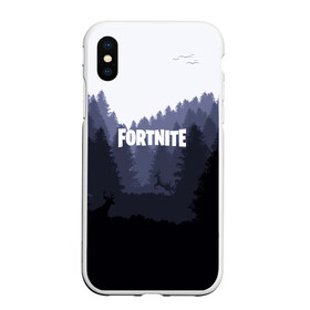 Чехол для iPhone XS Max матовый с принтом FORTNITE в Курске, Силикон | Область печати: задняя сторона чехла, без боковых панелей | battle royale | fortnite | fortnite battle royale | futuresynth | game | outrun | retrowave | synth | synthwave | игры | ретровейв | синтвейв | фортнайт