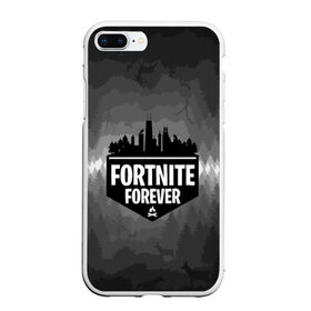 Чехол для iPhone 7Plus/8 Plus матовый с принтом FORTNITE в Курске, Силикон | Область печати: задняя сторона чехла, без боковых панелей | battle royale | fortnite | fortnite battle royale | futuresynth | game | outrun | retrowave | synth | synthwave | игры | ретровейв | синтвейв | фортнайт