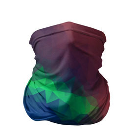Бандана-труба 3D с принтом Градиент Треугольники в Курске, 100% полиэстер, ткань с особыми свойствами — Activecool | плотность 150‒180 г/м2; хорошо тянется, но сохраняет форму | абстракт | геометрический | градиент | зеленый | краски. разноцветный | красный | мозаика | синий | тренд | тренды | треугольники