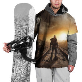 Накидка на куртку 3D с принтом Metro 2033 постапокалипсис в Курске, 100% полиэстер |  | 2033 | будущее | закат | метро | метро2033 | постапокалипсис | противогаз | радиация | сталкер
