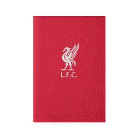 Обложка для паспорта матовая кожа с принтом FC Liverpool в Курске, натуральная матовая кожа | размер 19,3 х 13,7 см; прозрачные пластиковые крепления | firmino | lfc | liverpool | liverpool fc | mane | shaqiri | ливерпуль | фирмино | фк | футбол | футбольный клуб англии | шакири