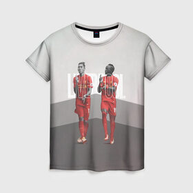 Женская футболка 3D с принтом Liverpool в Курске, 100% полиэфир ( синтетическое хлопкоподобное полотно) | прямой крой, круглый вырез горловины, длина до линии бедер | firmino | lfc | liverpool | liverpool fc | mane | shaqiri | ливерпуль | фирмино | фк | футбол | футбольный клуб англии | шакири
