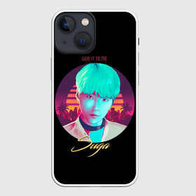 Чехол для iPhone 13 mini с принтом BTS. Suga в Курске,  |  | army | bangtan | beyond | boys | bts | j hope | jimin | jin | jungkook | k pop | rm | scene | suga | the | v | армия | арэма | бтс | ви | джей хоупа | сюги | чимина | чина | чонгука