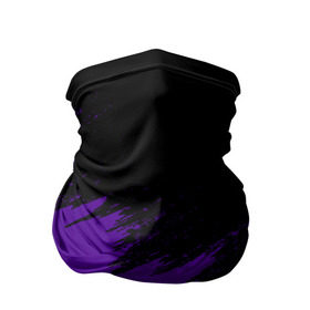 Бандана-труба 3D с принтом КРАСКА И НИЧЕГО ЛИШНЕГО! в Курске, 100% полиэстер, ткань с особыми свойствами — Activecool | плотность 150‒180 г/м2; хорошо тянется, но сохраняет форму | Тематика изображения на принте: color | dirty | purple | texture | yellow.paints | брызги | брызги красок | желтый | краски | текстура | фиолетовый