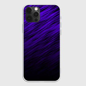 Чехол для iPhone 12 Pro Max с принтом ШТРИХИ в Курске, Силикон |  | abstraction | color | line | stripes | texture | абстракция | линии | полосы | текстура | фиолетовый | штрихи