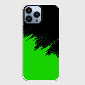 Чехол для iPhone 13 Pro Max с принтом КРАСКА И НИЧЕГО ЛИШНЕГО в Курске,  |  | color | dirty | green | texture | yellow.paints | брызги | брызги красок | желтый | зеленый | краски | текстура