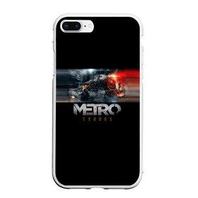 Чехол для iPhone 7Plus/8 Plus матовый с принтом Metro Exodus в Курске, Силикон | Область печати: задняя сторона чехла, без боковых панелей | exodus | metro | metro exodus | playstation 4 | xbox one | ексодус | игра | игры | икс бокс | исход | метро | митро | плейстейшен | стрелялка | шутер | эксобус | эксодус