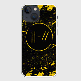 Чехол для iPhone 13 mini с принтом TWENTY ONE PILOTS. в Курске,  |  | 21 pilots | 21p | bandito | blurryface | carbon | chlorine | joshua | ned | top | trench | twenty one pilots | tyler | бандито | карбон | музыка | нэд | тренч